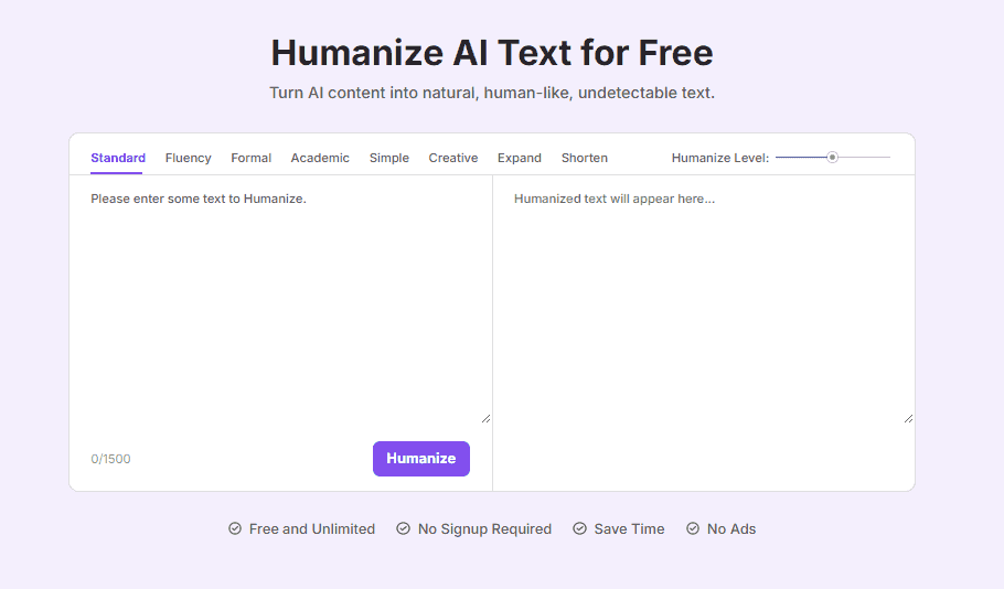 Toolsmart Free Humanize AI_screenshot