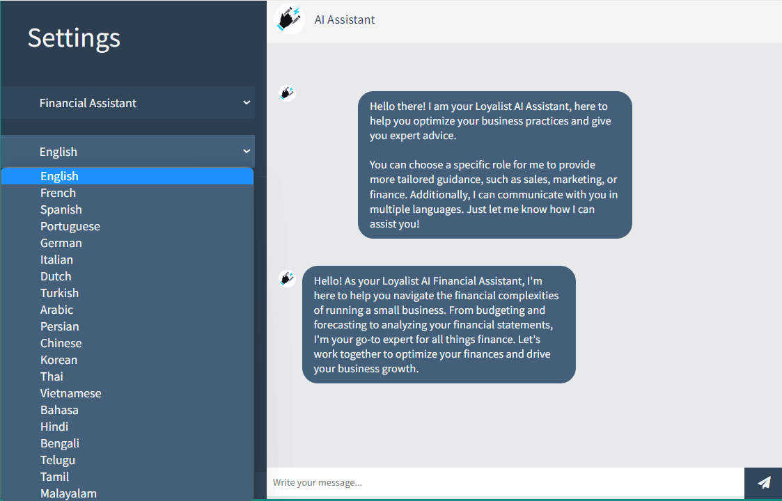 Loyalist AI Assistant Suite screenshot