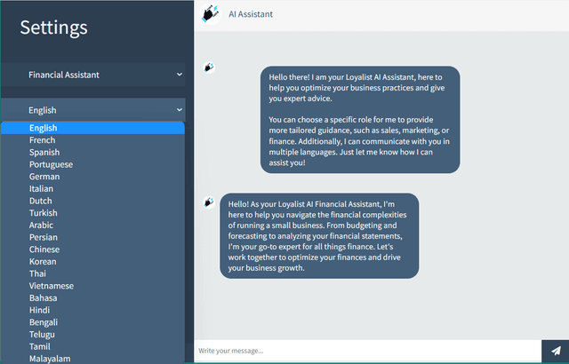 Loyalist AI Assistant Suite screenshot 1