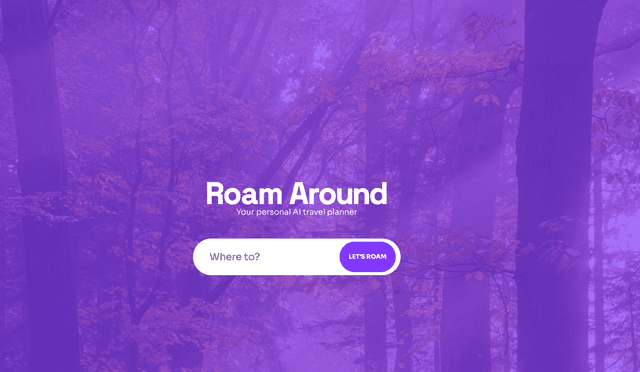Roam Around screenshot 1