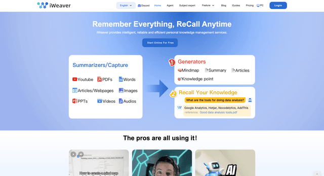 iWeaver screenshot 1