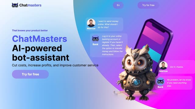 Chatmasters screenshot 1