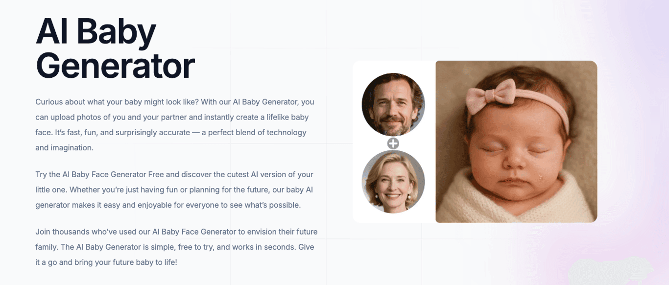 AI Baby Generator screenshot