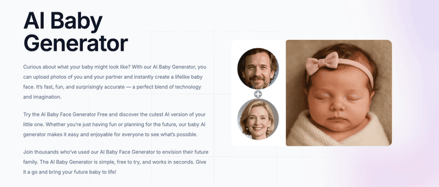 AI Baby Generator screenshot 1