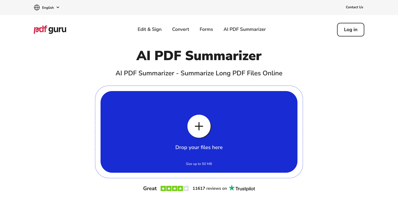 AI PDF Summarizer by PDF Guru logo