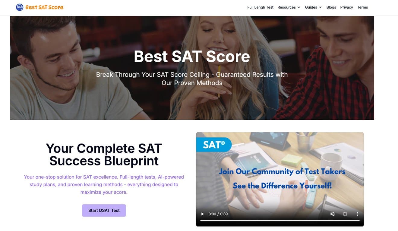 Best SAT Score screenshot