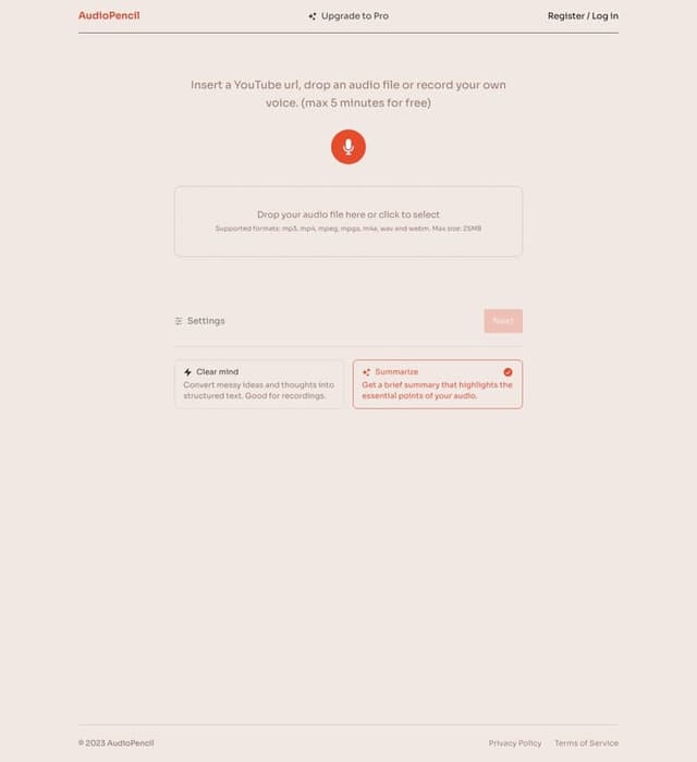 AudioPencil screenshot 1