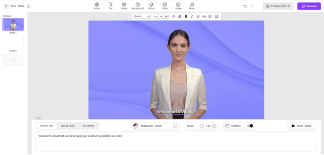 Vidnoz AI screenshot 1