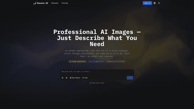 Banana AI screenshot 1