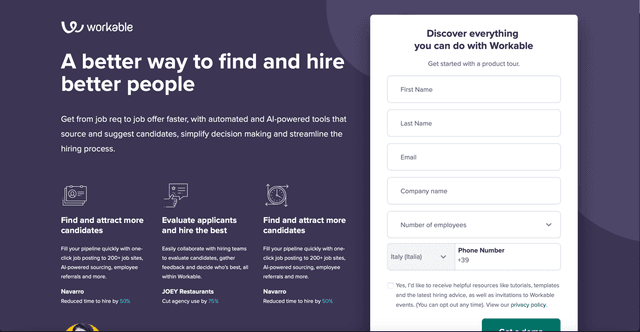Workable screenshot 1