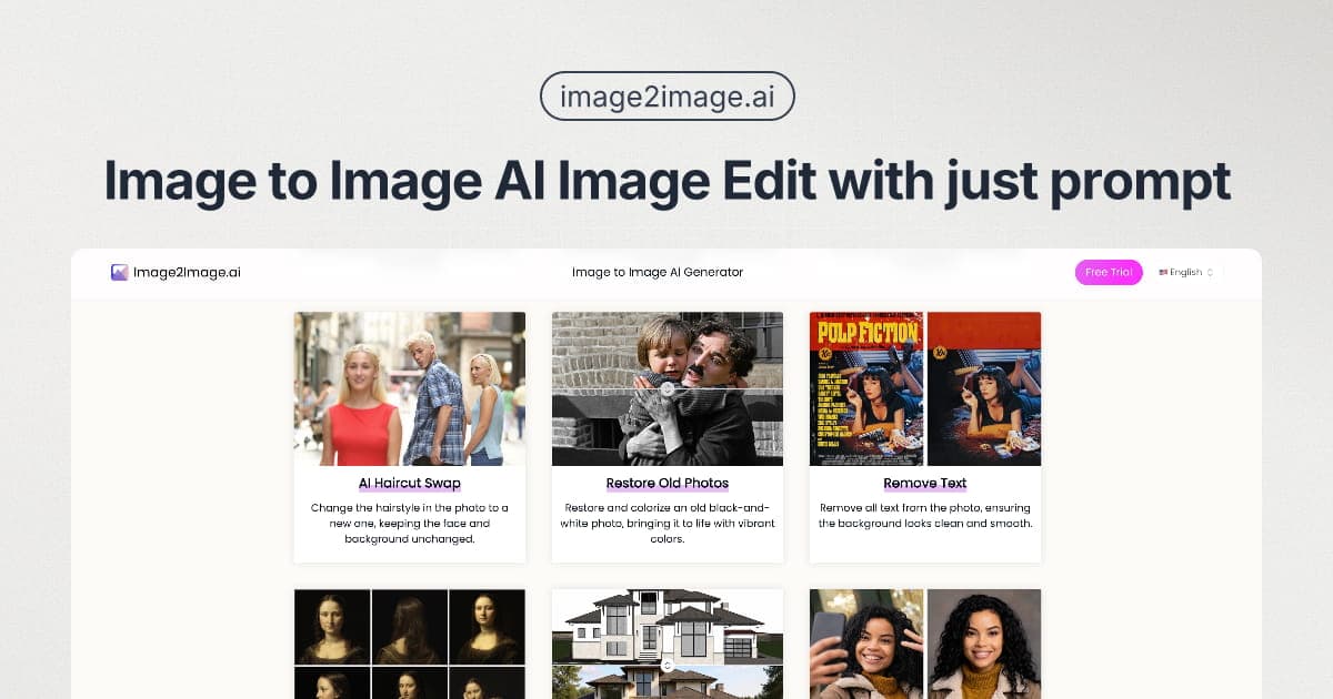 Image to Image AI screenshot