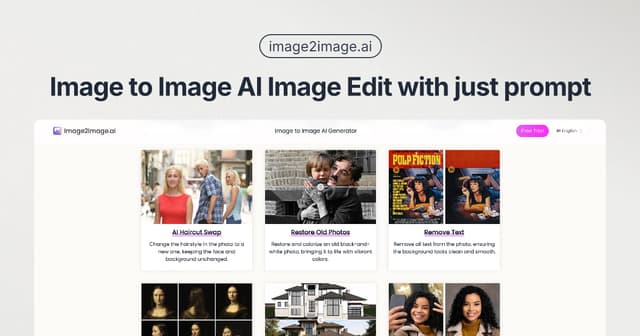 Image to Image AI screenshot 1