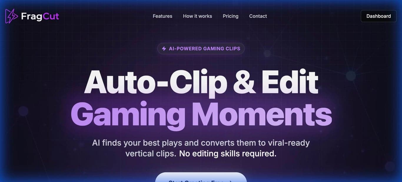AI Gaming Clip Generator screenshot