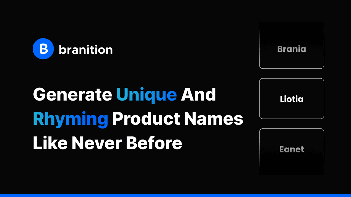 AI Business Name Generator by Branition screenshot
