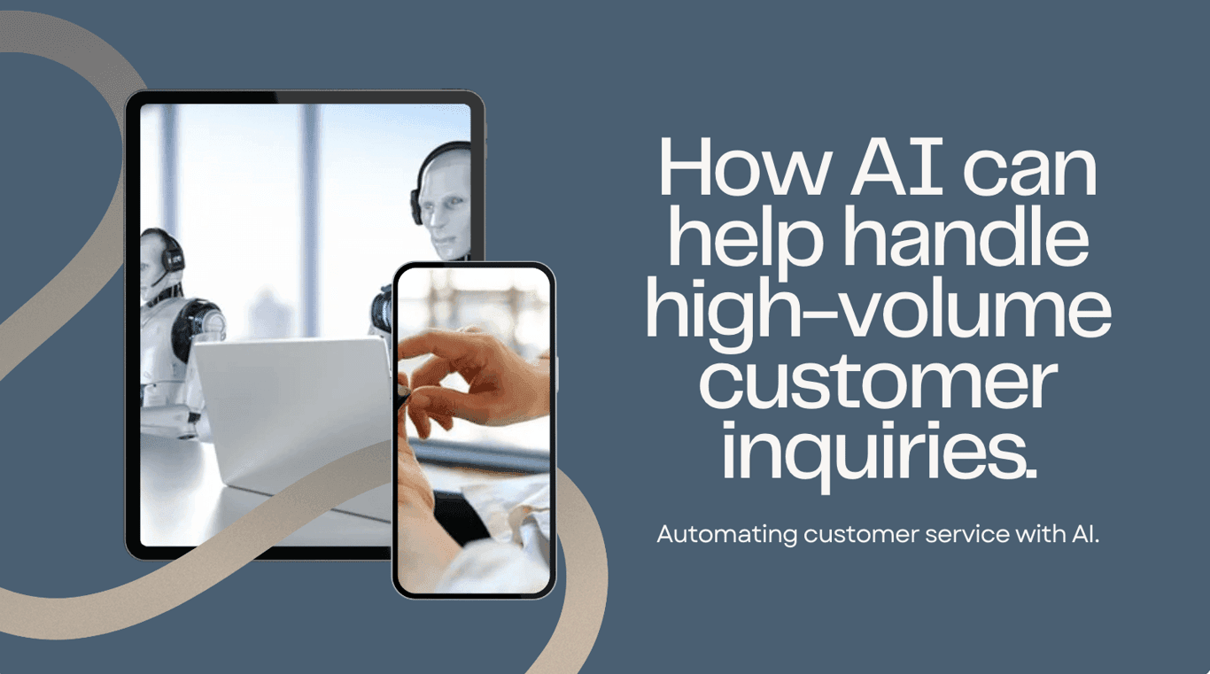 AI Business Use Case in Customer Service - High Volume customer Inquires