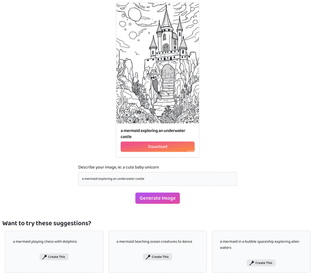 Coloring Maker screenshot 1