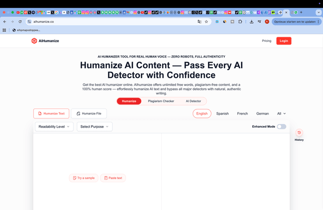 HumanizeAI screenshot 1