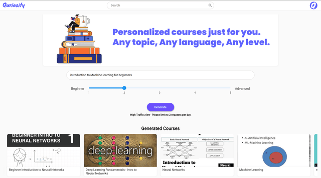 Quriosity screenshot 1