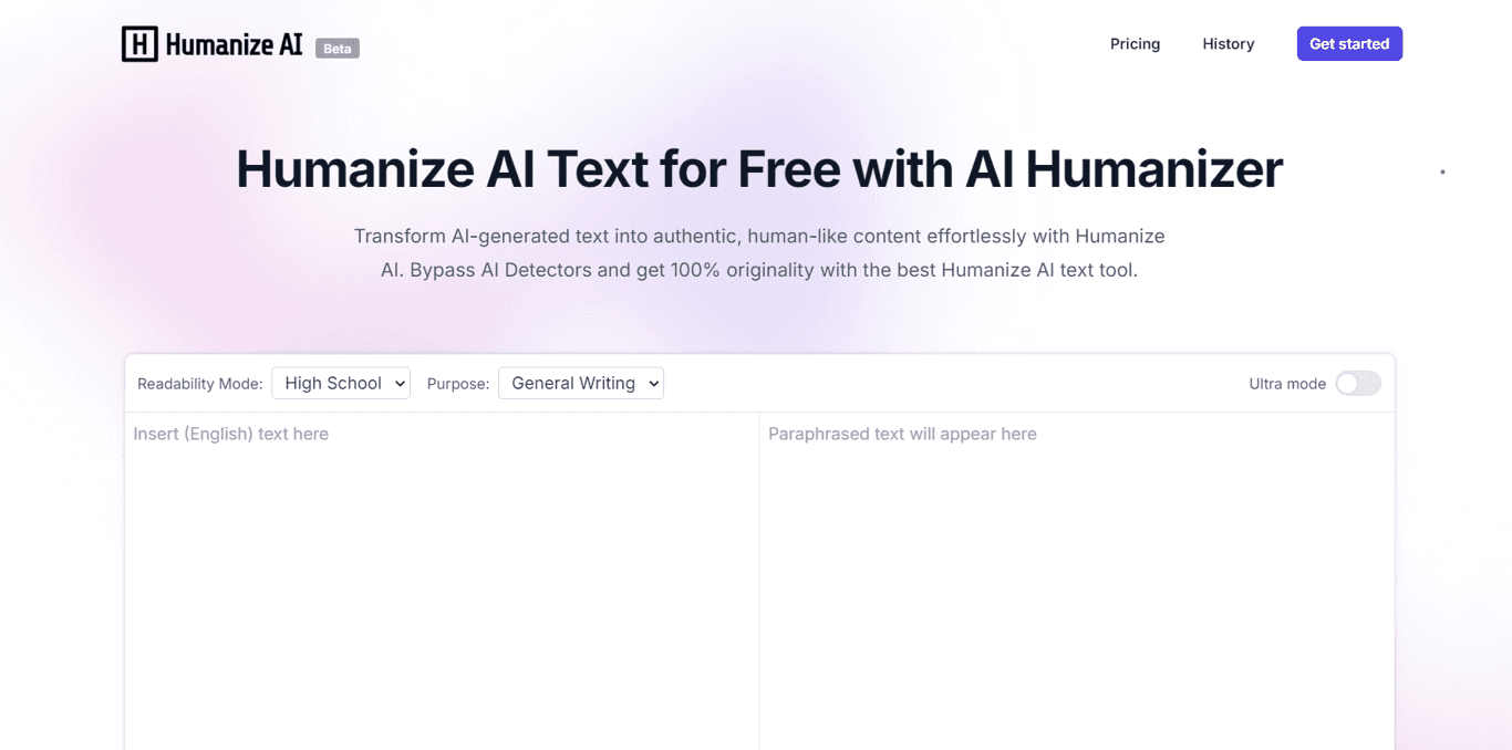 Humanize AI screenshot