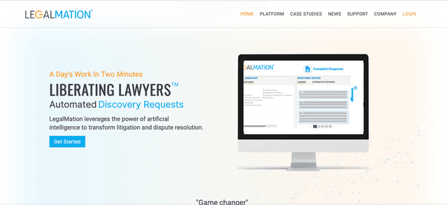 Legalmation screenshot 1