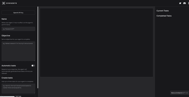 Cognosys screenshot 1