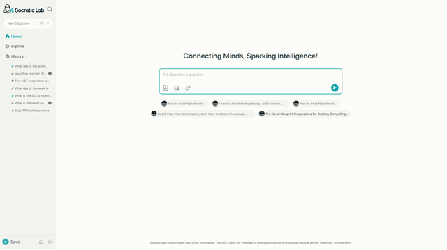 SocraticLab screenshot 1