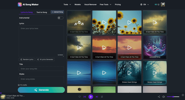 AI Song Maker screenshot 1