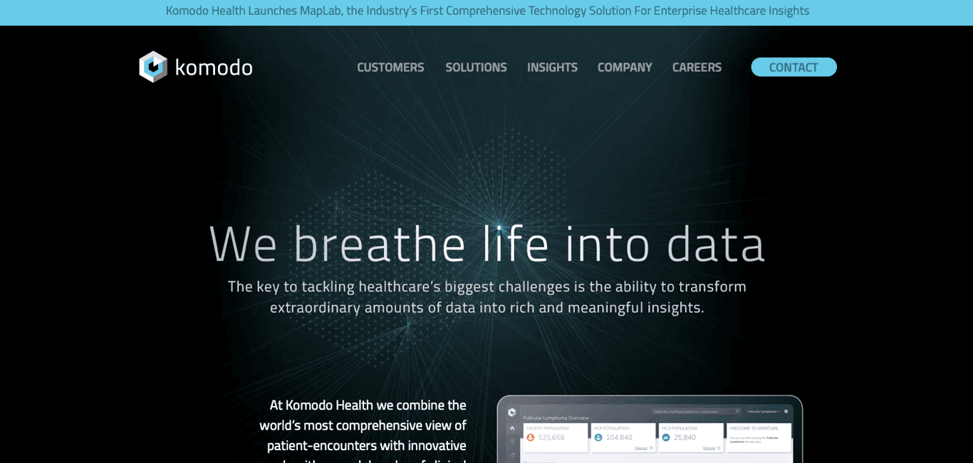 Komodo Health screenshot