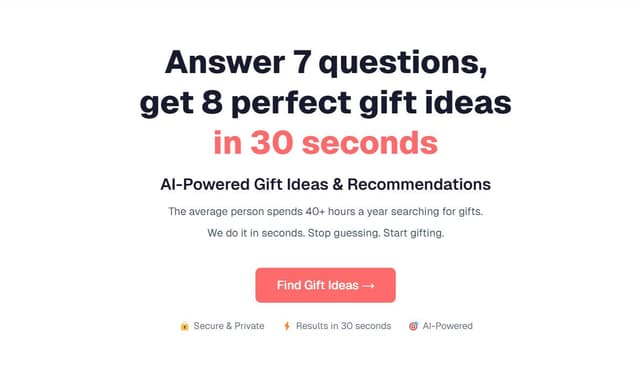 Discover Gift Ideas screenshot 1