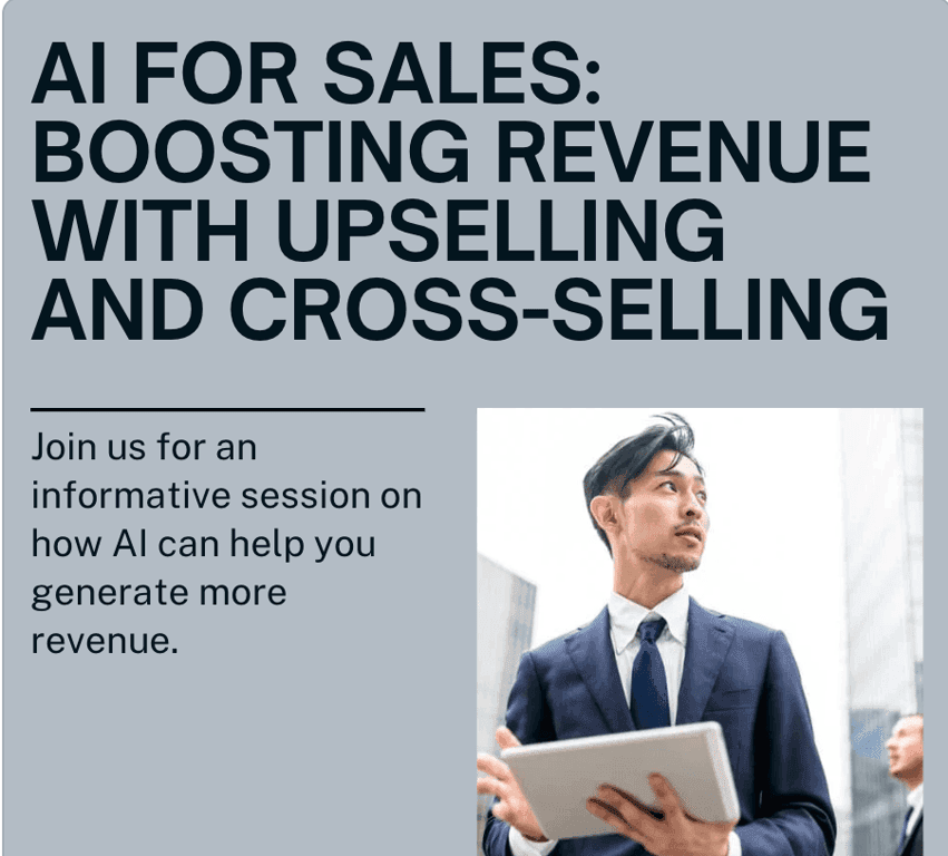 AI Business Use Case in Sale - Upselling and Cross-Selling