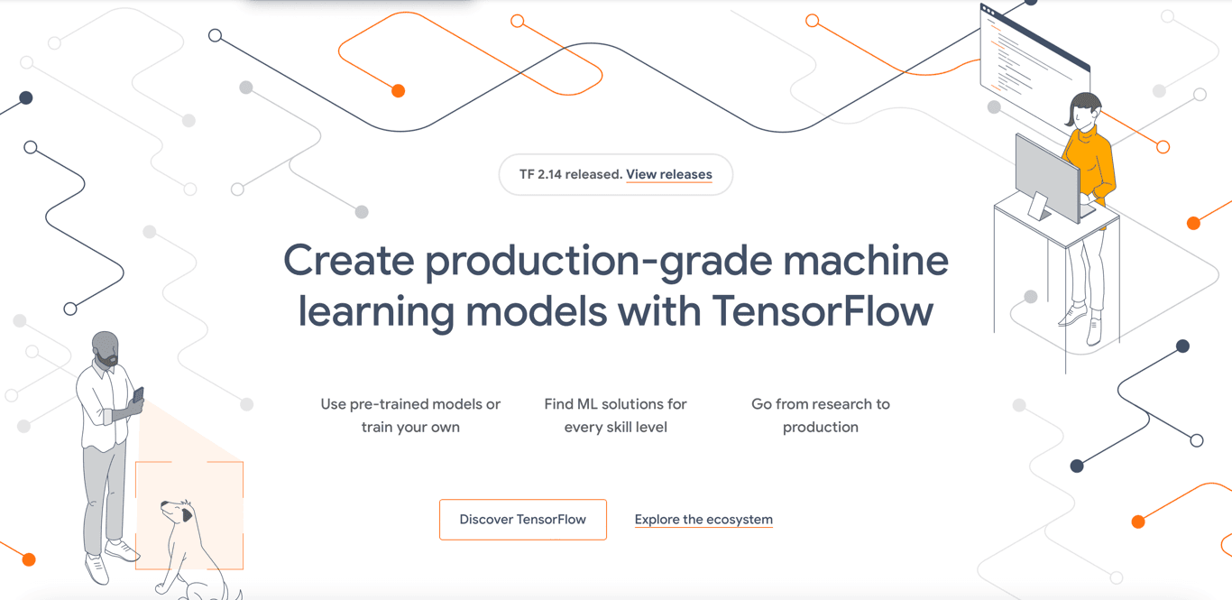 Tensorflow screenshot