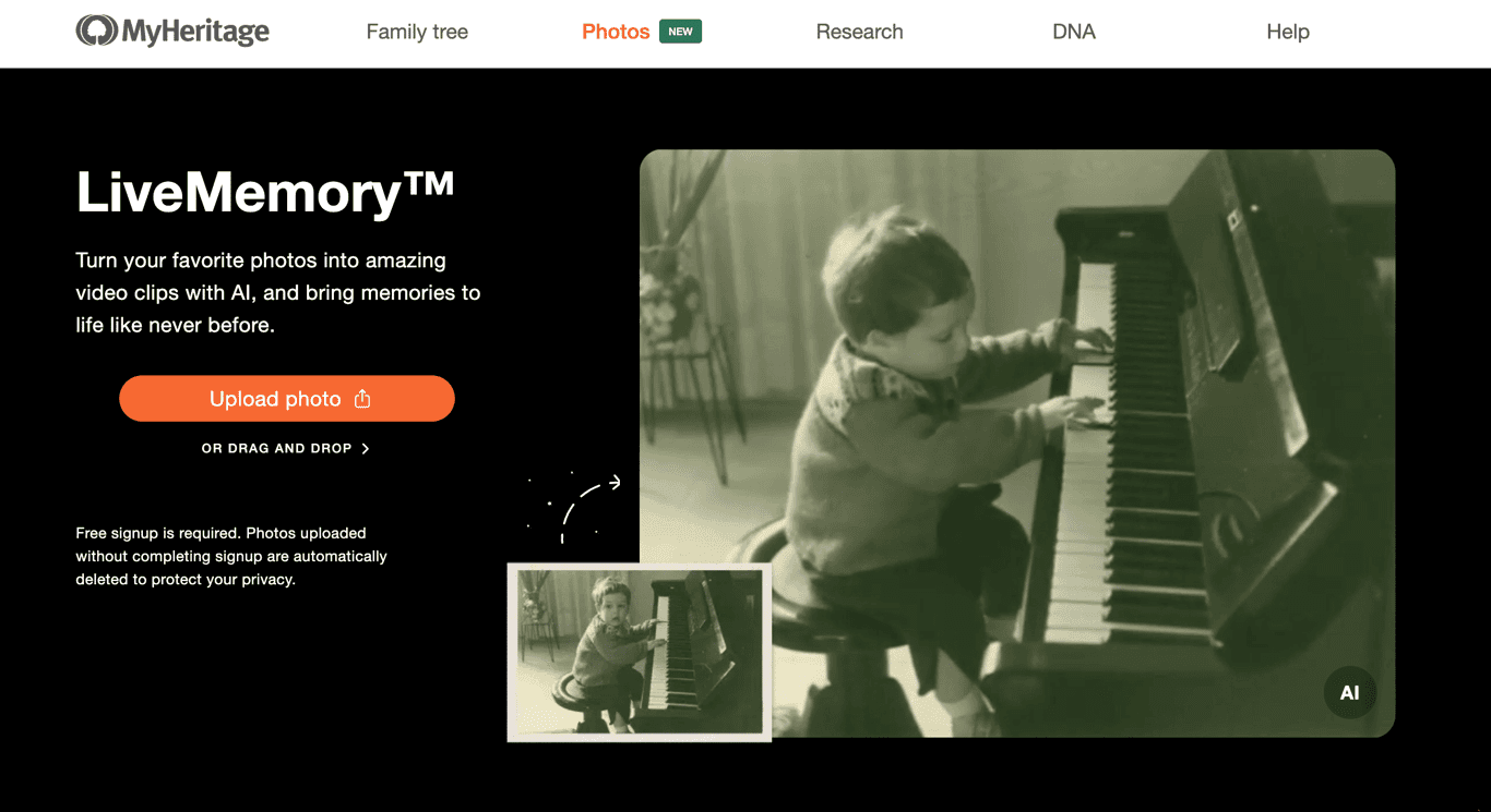 AI Time Machine screenshot