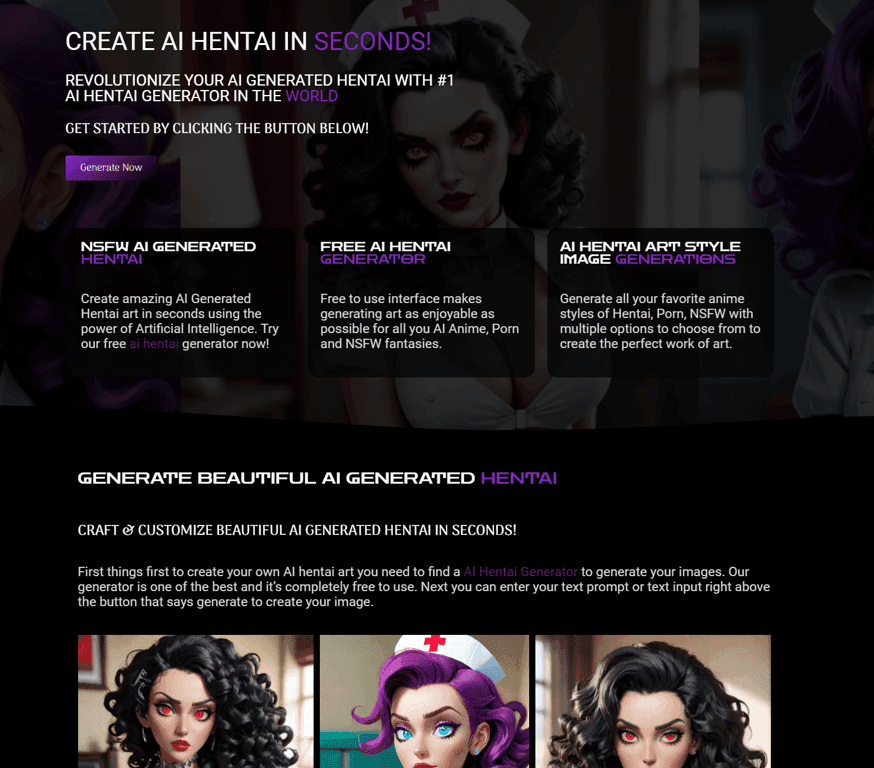 AIHentaiGenerator screenshot