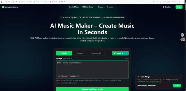 aimusicmaker screenshot 1