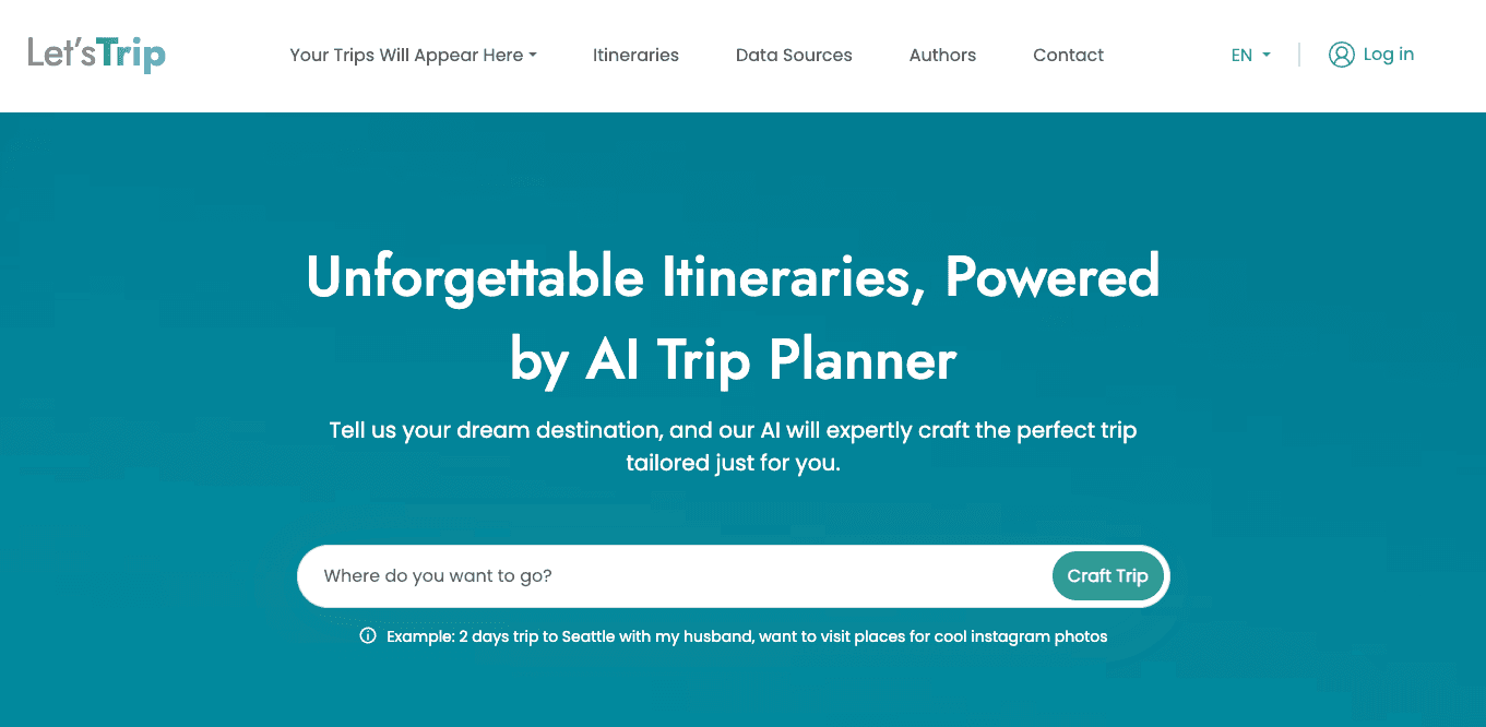 Let's Trip screenshot