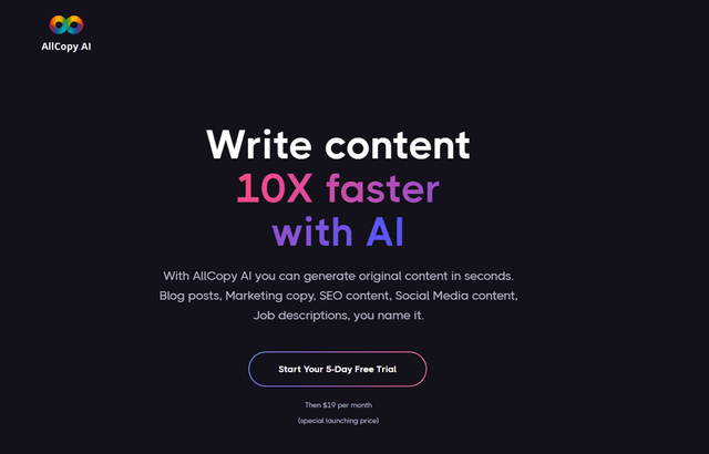 AllCopy AI screenshot 1