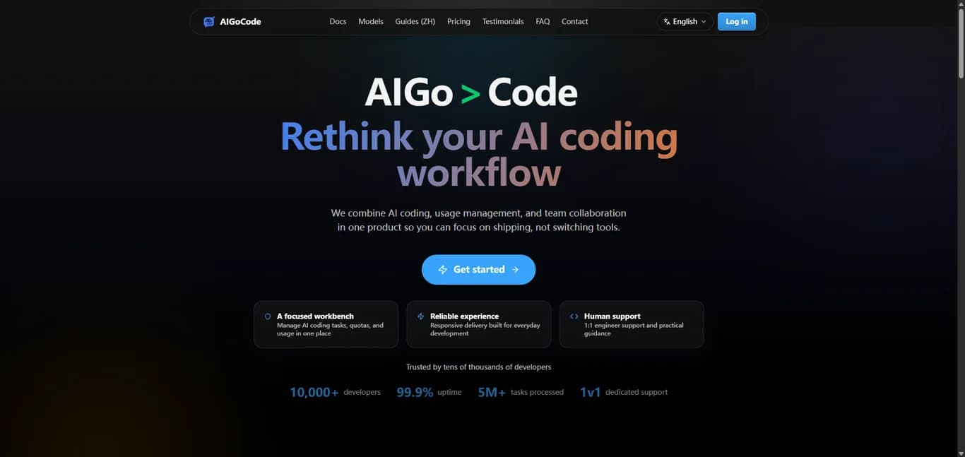 AIGoCode screenshot 1