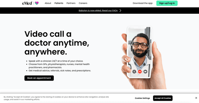 Babylon Health screenshot 1