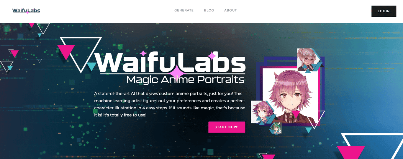 Waifulabs screenshot