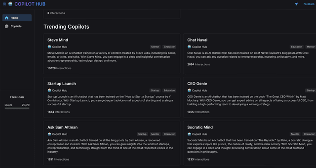 Copilot Hub screenshot 1