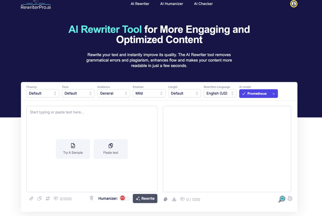 RewriterPro screenshot 1