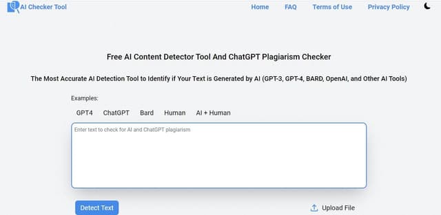 AI Checker Tool screenshot 1
