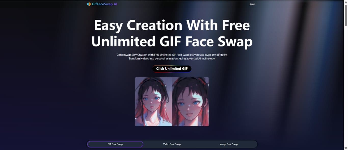 Free Giffaceswap screenshot