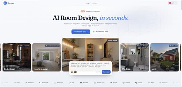 DeRoom AI screenshot 1