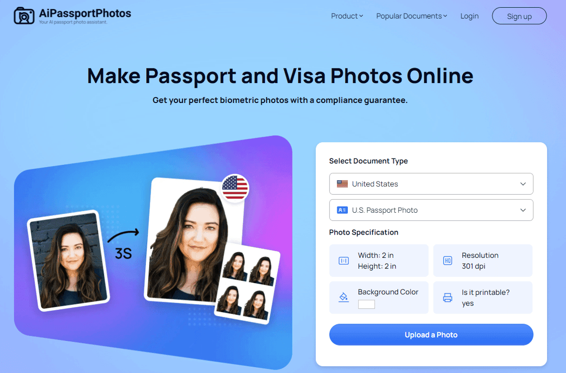 AiPassportPhotos screenshot