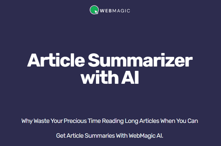 WebMagic AI screenshot
