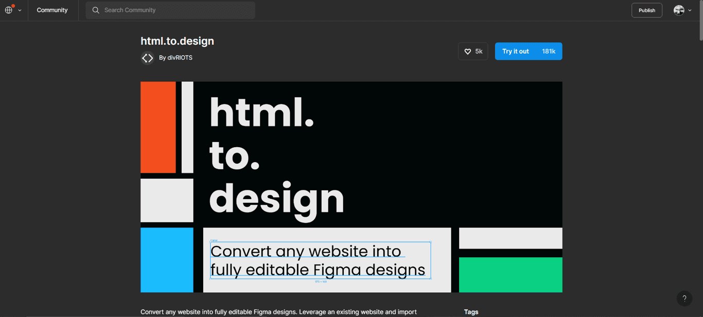 html.to.design screenshot