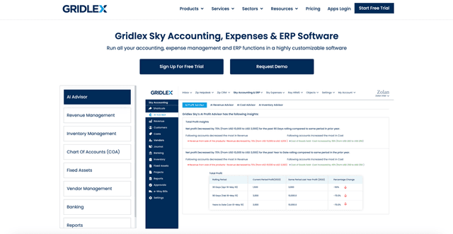 Gridlex screenshot 1