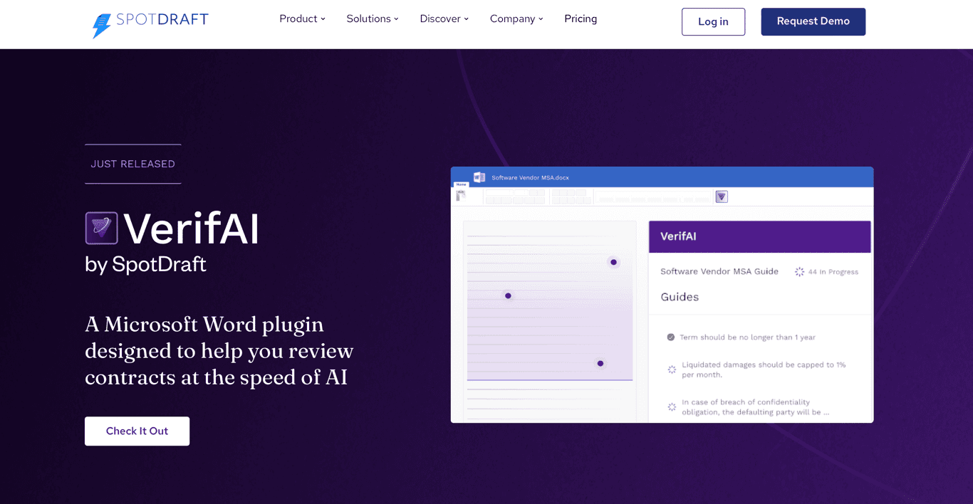 Spotdraft screenshot