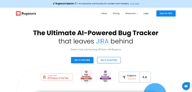 Bugasura screenshot 1